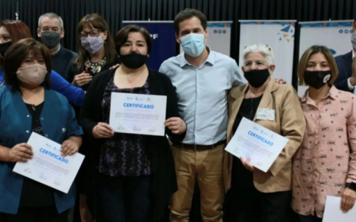 Luque encabezó el cierre de capacitaciones de Comodoro Conocimiento