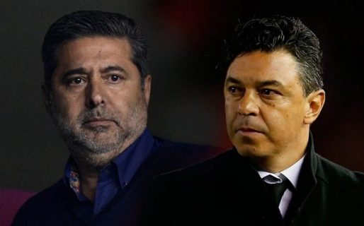 Un hincha de River se tatuó a Gallardo, ¿o a Angelici?