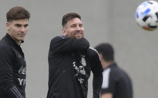 Álvarez, del “jugar con Messi es lo máximo” al sueño de Qatar