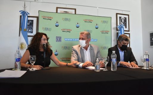 Arcioni encabezó la licitación de la primera etapa del Interconectado Garayalde – Camarones