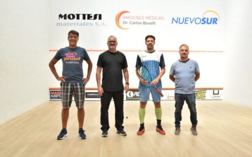 Squash: Robertino Pezzota visitó por tercera vez la ciudad