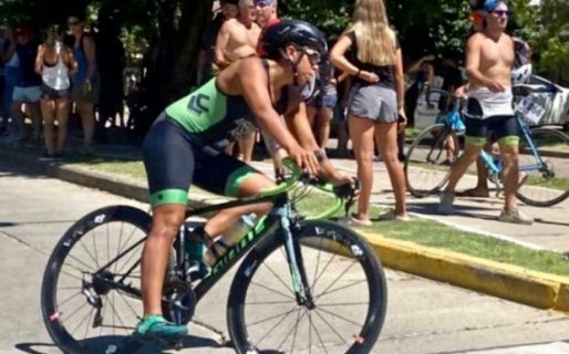 Moira Miranda campeona de la 9º edición del Triatlón Combate de San Lorenzo