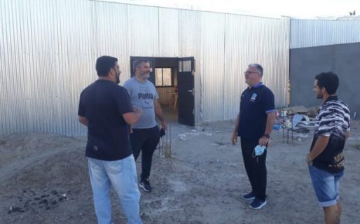 Comodoro Deportes recorrió las obras del club Nueva Generación