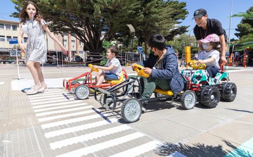 Este fin de semana vuelve la pista de educación vial a la plaza San Martín
