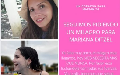 Un corazón para Mariana: está en coma inducido y necesita urgente un trasplante