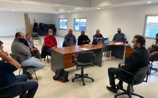 El Gobierno del Chubut se reunió con el directorio de la Compañía de Riego del VIRCh