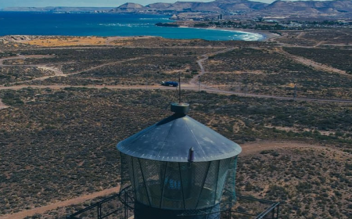 El Faro San Jorge y una imagen desde las alturas nunca antes vista