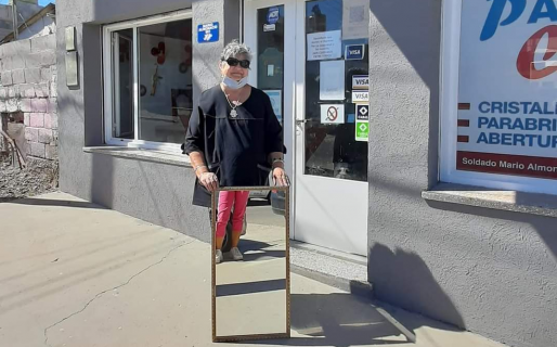 La ilusión óptica viral captada en Comodoro