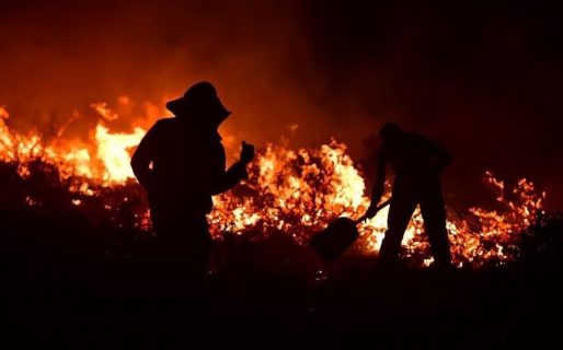 Nueve provincias tienen focos activos de incendios forestales