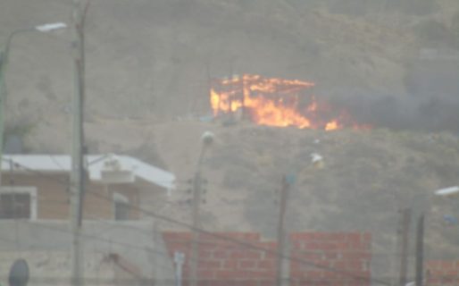 Primer día del año con incendios