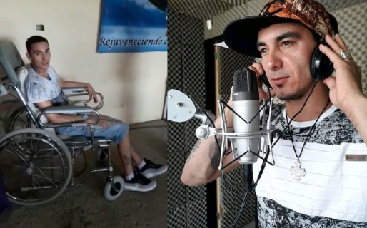 El cantante que sirvió en el Ejército, volvió a caminar por “un milagro” y sueña con cantar en el aniversario de Comodoro