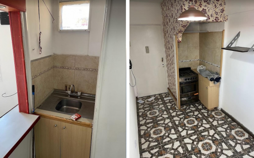 El departamento de $32.000 pesos que tiene mini cocina y se hizo viral