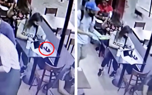 VIDEO: Advierten por una “nueva modalidad” de robo en restaurantes y cafeterías