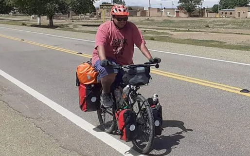 Cumplía su sueño de viajar en bicicleta desde Jujuy hasta Río Negro pero un rayo lo mató