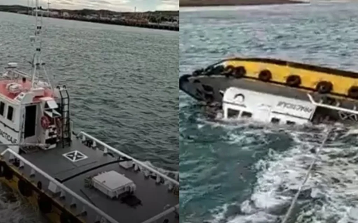 Tragedia en Puerto Deseado: se dio vuelta una embarcación y murió un tripulante