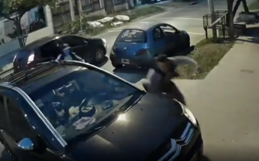 Le dispararon frente a su hijo de 4 años para robarle el auto y se salvó de milagro