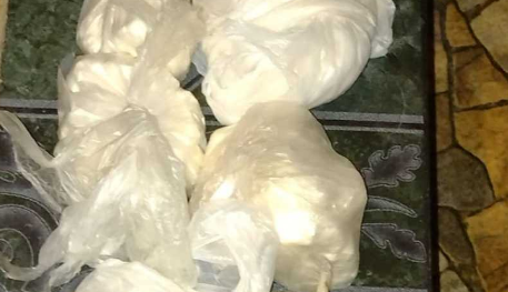 Incautaron 351 dosis de cocaína