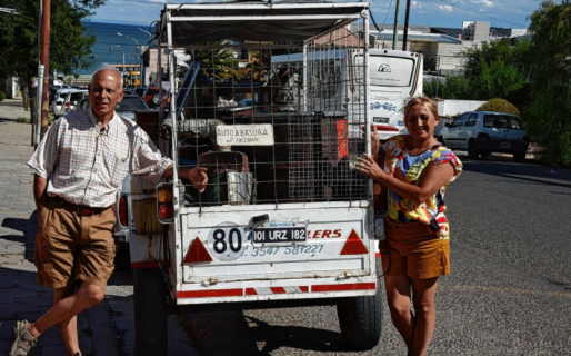 De la Quiaca a Comodoro para llegar a Ushuaia con su “Ranchero” alimentado a “basura”