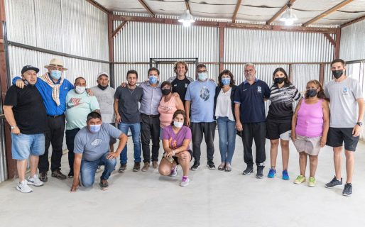 Luque: “Seguimos acompañando el crecimiento de cada club de la ciudad”