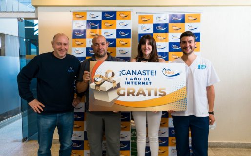 La SCPL realizó el cuarto sorteo por un año de internet gratis e hizo la entrega de premios