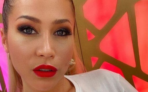 Adabel Guerrero compartió una foto desnuda para manifestarse en contra de la guerra