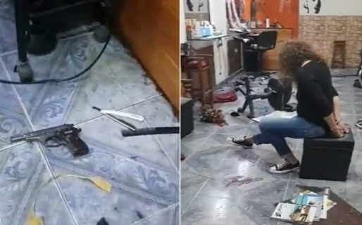 Dos delincuentes asaltaron una peluquería, hirieron por error a su cómplice y la dejaron abandonada
