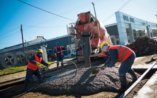 Durante el 2021 la SCPL ejecutó un plan de bacheo que contempló 15644 m² de pavimento