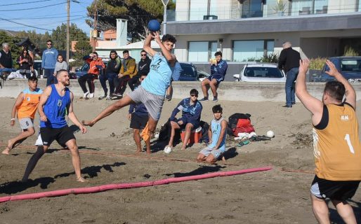 Se celebró el Circuito Argentino de Beach Handball 2022 “Arena 1000” en Rada Tilly