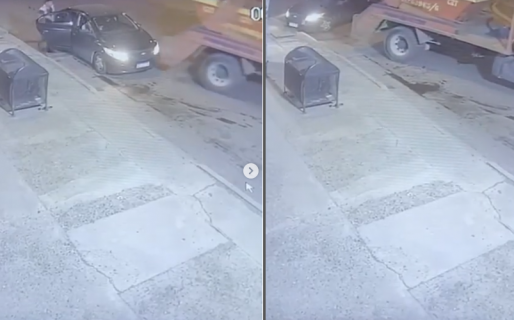 Grave denuncia: Acusa a la expareja de su novia de intentar matarlo arrollándolo con un camión