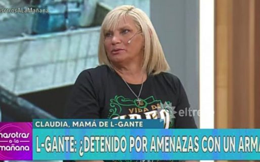 La mamá de L-Gante dijo que tiene miedo por el futuro de su hijo