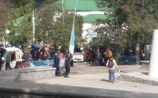 Pánico y confusión en plena feria de artesanos en El Bolsón