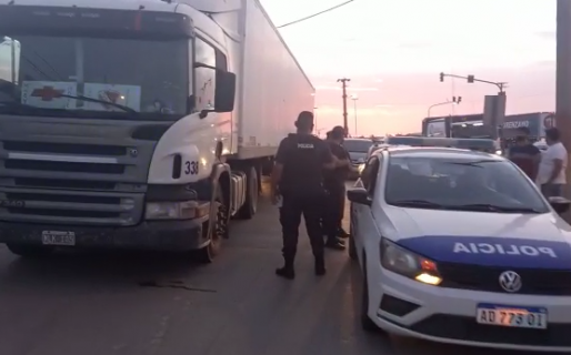 VIDEO: Un camionero entreriano casi provoca un accidente por andar en contramano