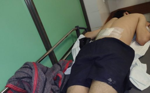 Discutió con su ex, la apuñaló y atacó a dos de sus familiares