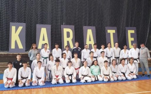 El Huergo es sede del Campus Federativo Juvenil de Karate