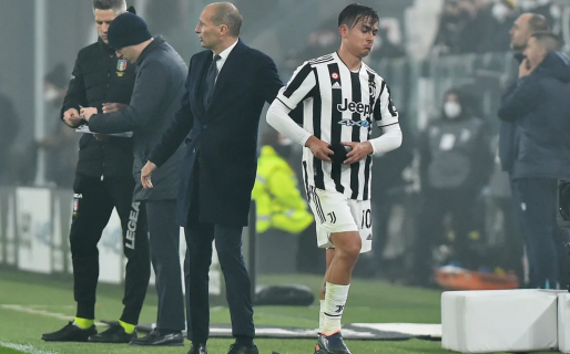 Fuerte discusión entre Paulo Dybala y el entrenador Allegri