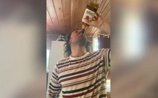 Un hombre arriesgó su vida al cruzar un bosque para buscar cerveza