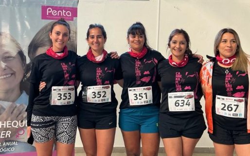 Penta participó de la 18º Carrera de la Mujer