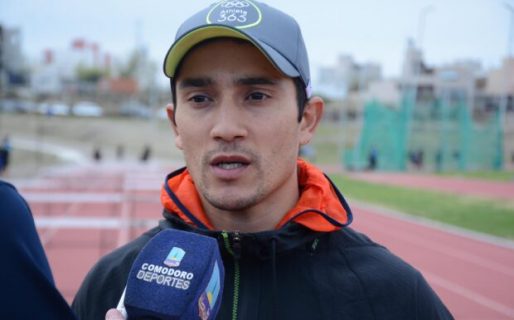 El atleta olímpico Joaquín Arbe entrenará este martes en la pista de Km 4