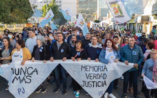 El Municipio acompañó la marcha por la memoria, la verdad y la justicia