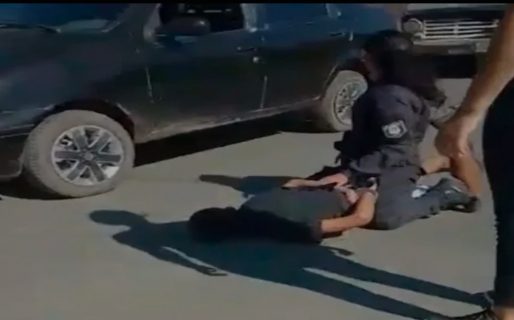 Vecinos golpearon a delincuente que apuntó a una nena y robó un celular