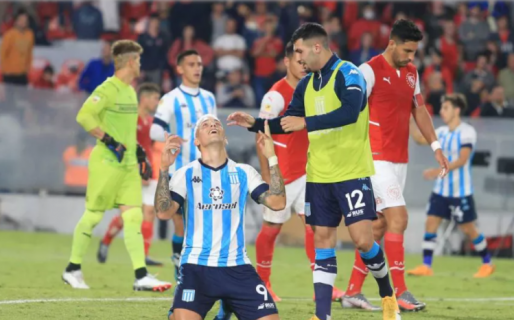 Racing se quedó con el clásico ante Independiente