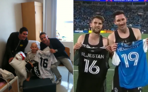 Le regaló una camiseta a un niño con leucemia y 12 años después se llevó una increíble sorpresa