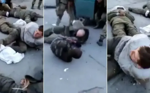 Polémica por un video en el que aparecen soldados ucranianos disparando a prisioneros rusos