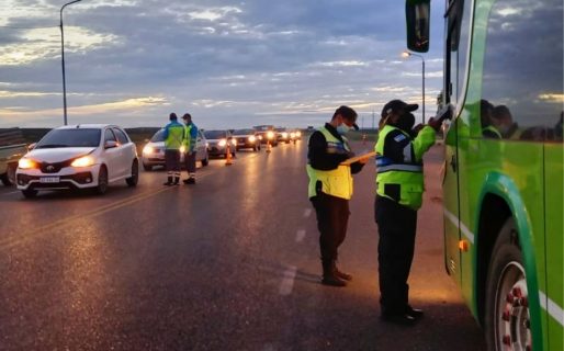 Seguridad: Más de 7 mil vehículos controlados durante el fin de semana largo