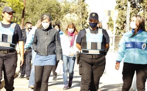 Chubut y Nación trabajan en la implementación de políticas de proximidad y prevención con la Policía Comunitaria