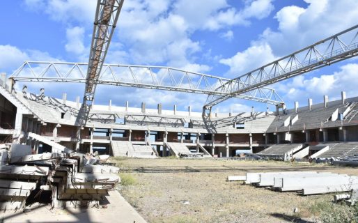 Reactivación del Estadio Centenario: funcionarios y dirigentes deportivos recorrieron la obra
