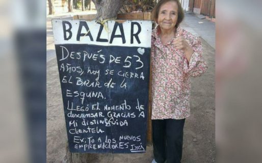Así se despidió la dueña de un comercio tras 53 años de trabajo