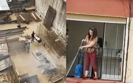 Hacían un asado y la vecina se los apagó por estar cansada del humo