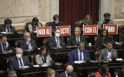 Quiénes son los diputados que votaron en contra del acuerdo con el Fondo
