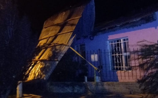 La Comarca Andina se vio azotada por vientos de 108 km/h